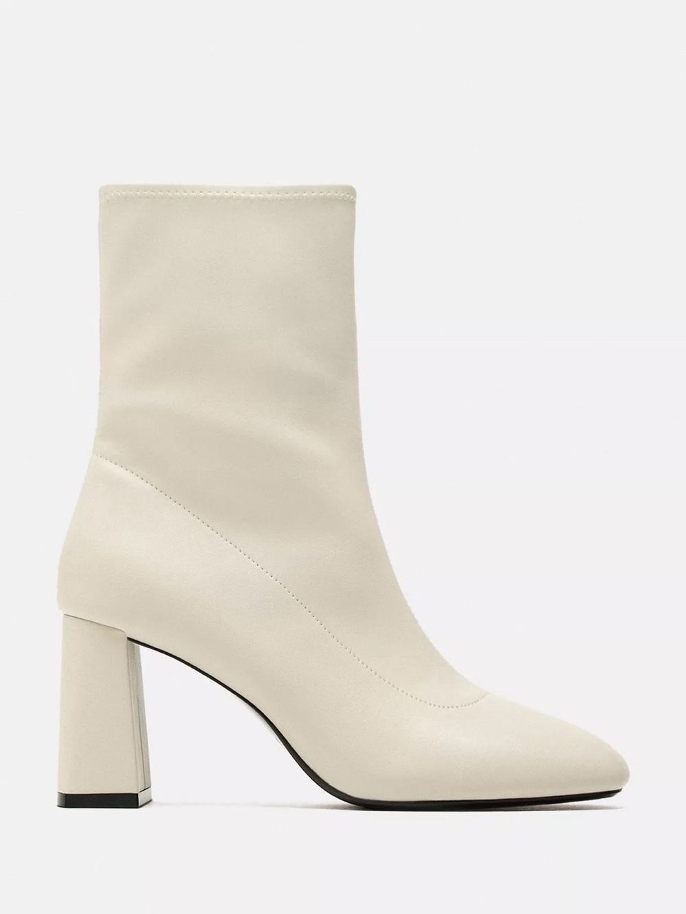 Zara Stretch Heeled Ankle Boot